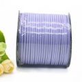 el cordón más nuevo de la joyería del estilo, cordón de gamuza plano, cordón de ante sintético púrpura de la joyería SJW023